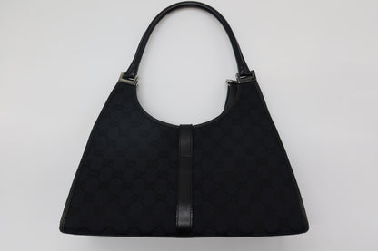 Vintage Gucci Jackie Black Canvas