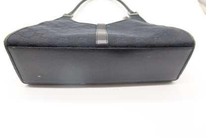 Vintage Gucci Jackie Black Canvas