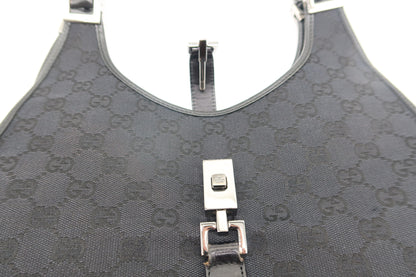 Vintage Gucci Jackie Black Canvas