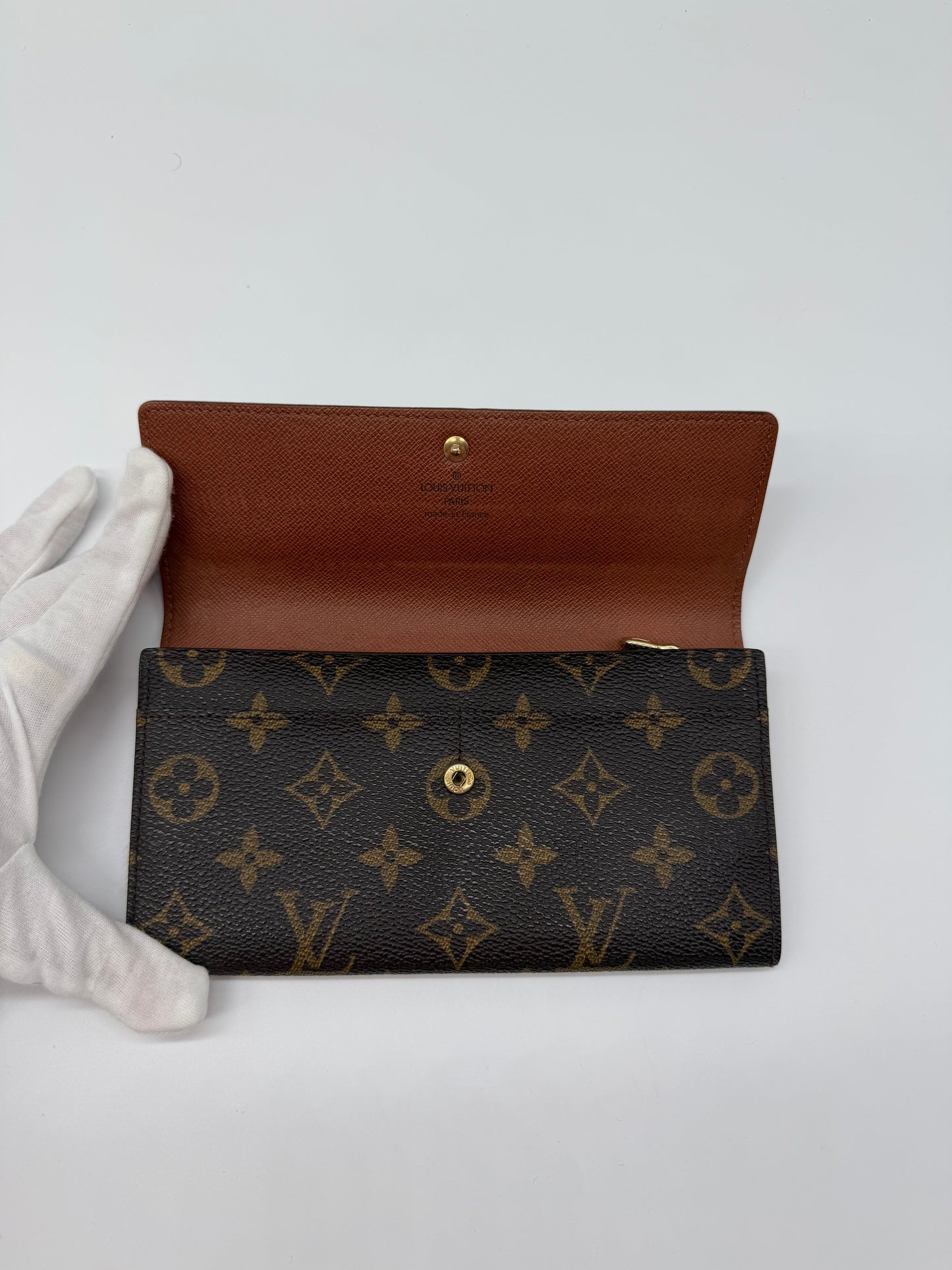 LV Monogram Sarah Wallet