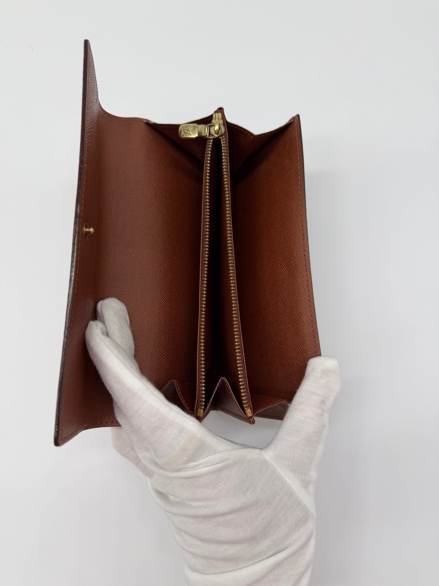 LV Monogram Sarah Wallet