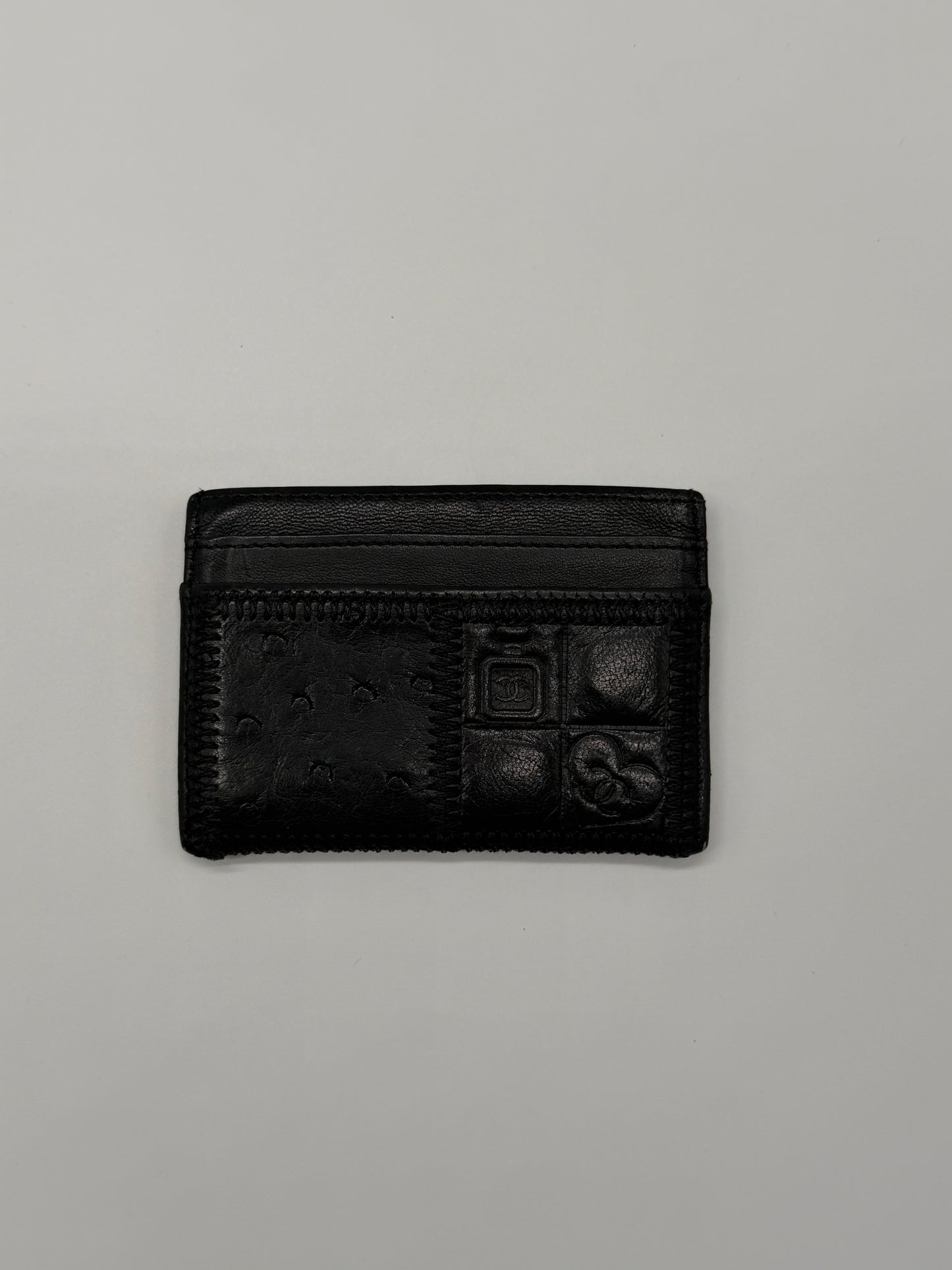 Chanel Vintage Black Card Holder