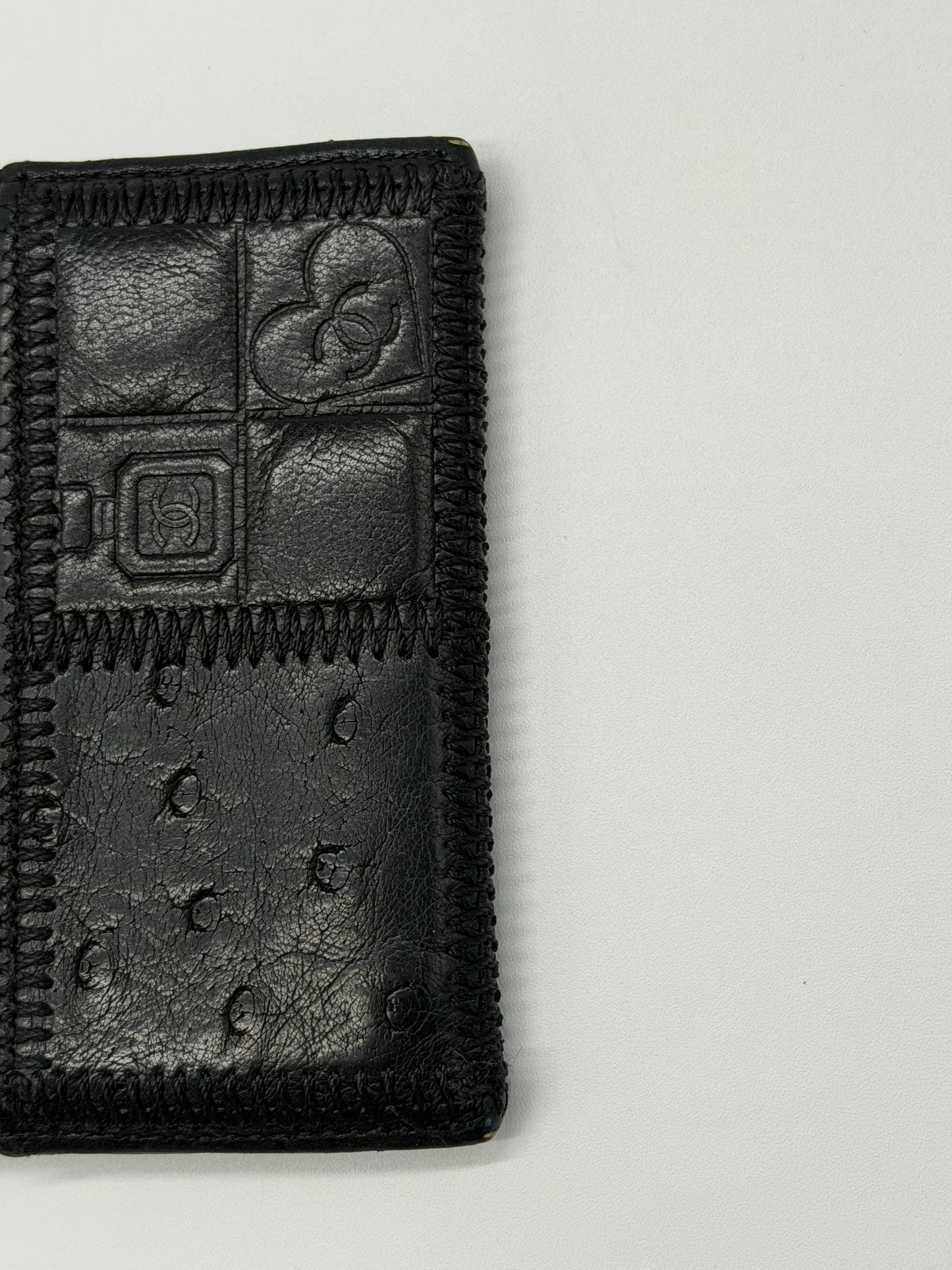 Chanel Vintage Black Card Holder