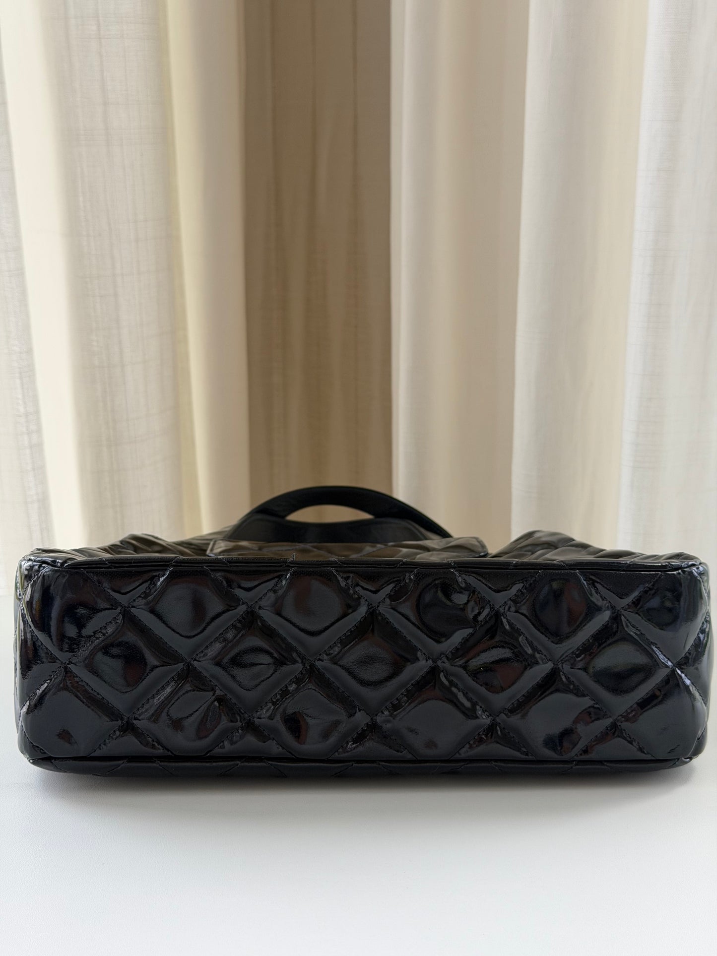 Vintage Chanel Quilted CC Turnlock Bag