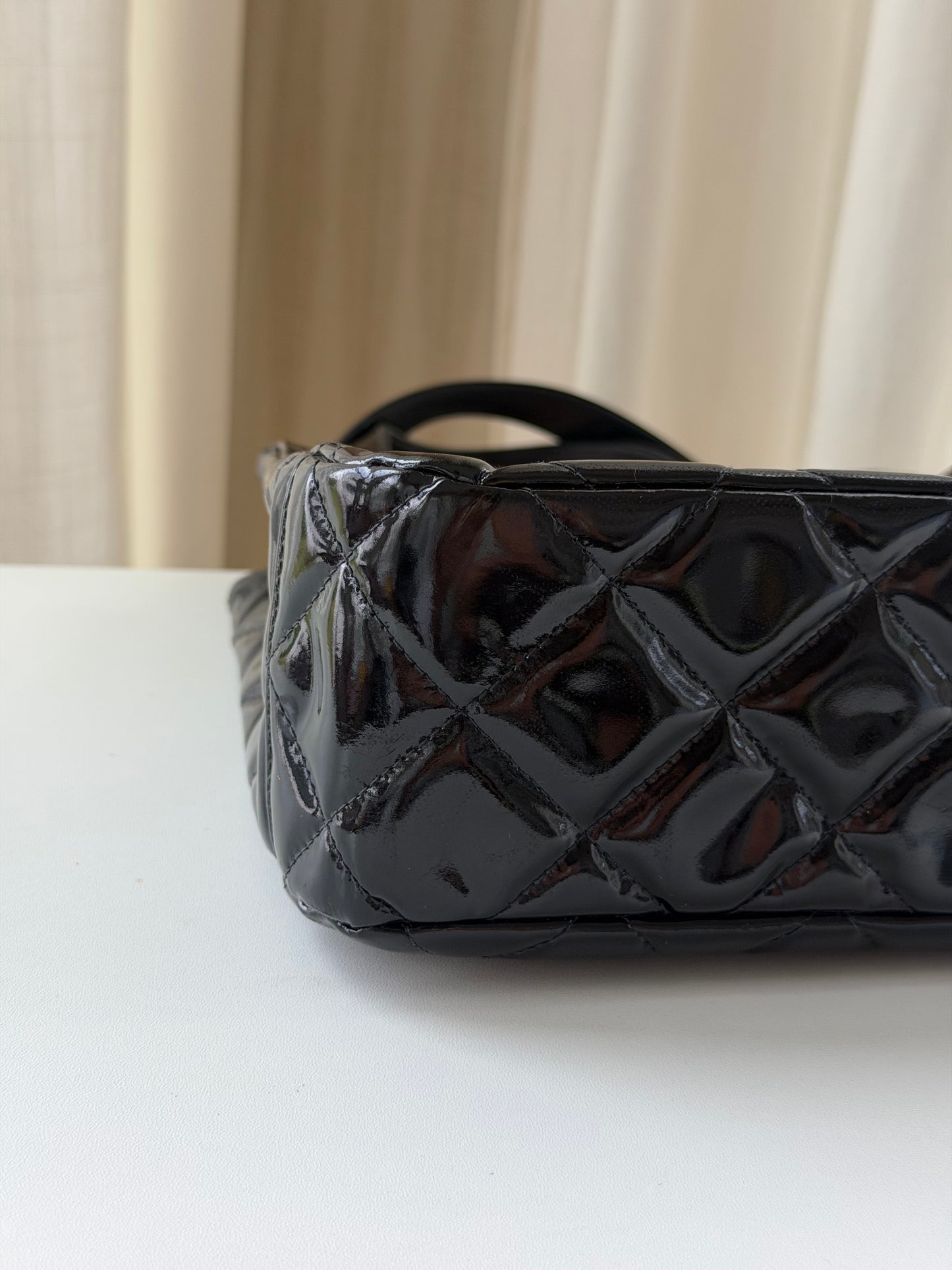 Vintage Chanel Quilted CC Turnlock Bag
