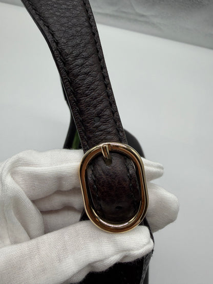 Gucci Jackie Black Leather