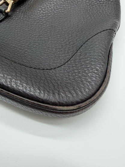 Gucci Jackie Black Leather