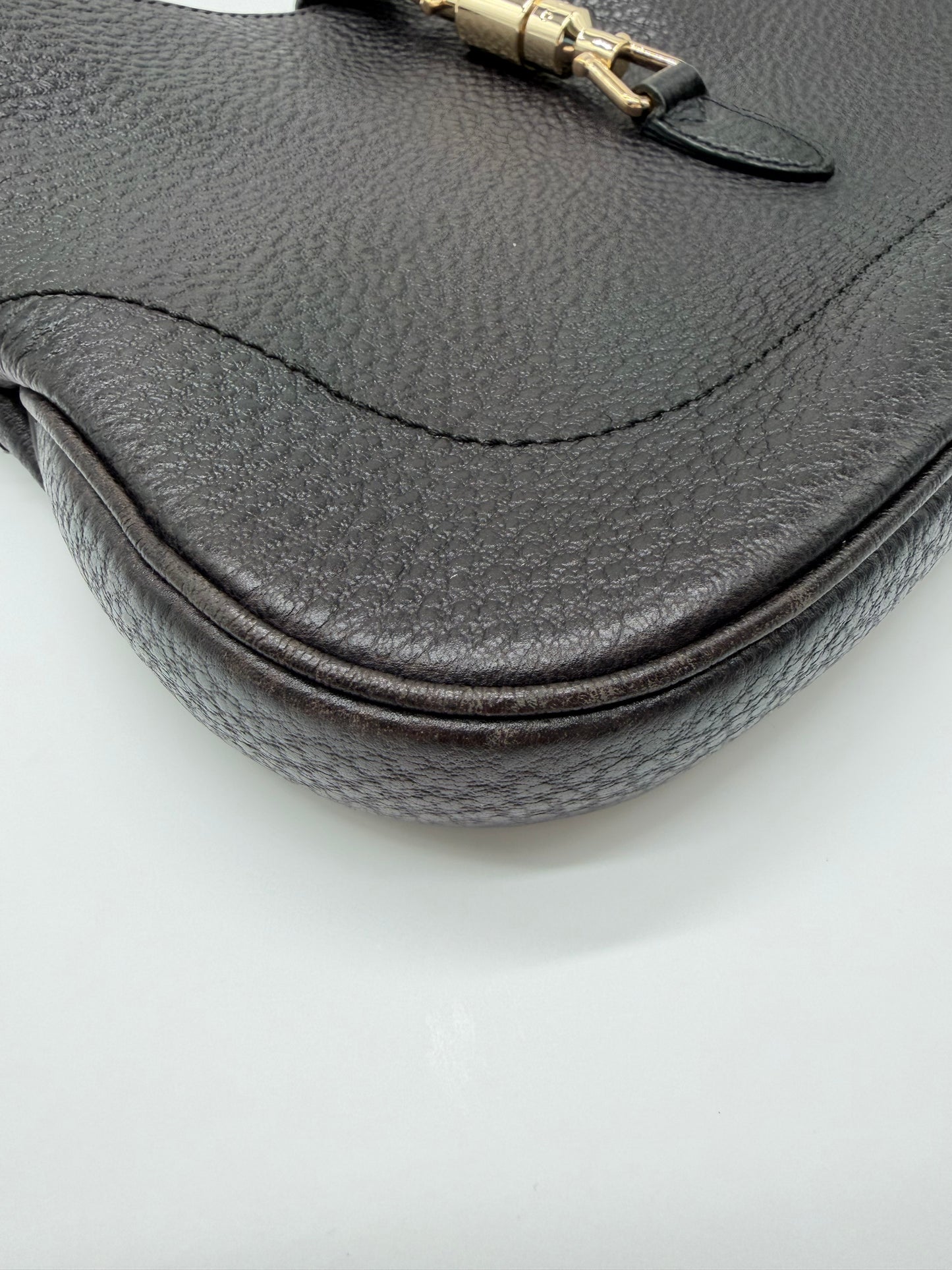 Gucci Jackie Black Leather