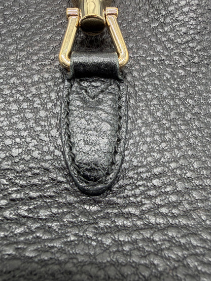 Gucci Jackie Black Leather