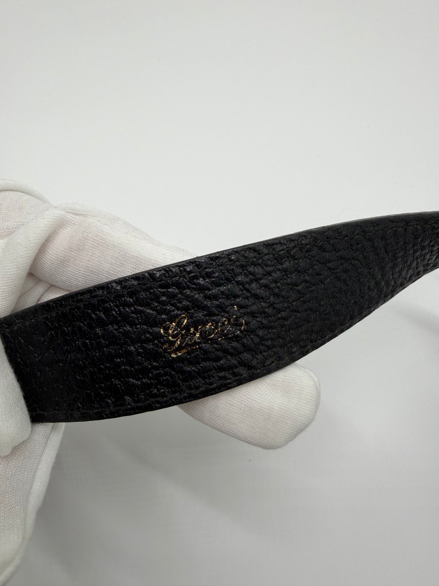 Gucci Jackie Black Leather
