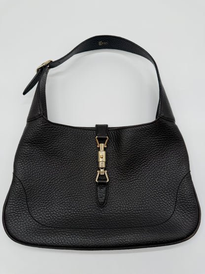 Gucci Jackie Black Leather