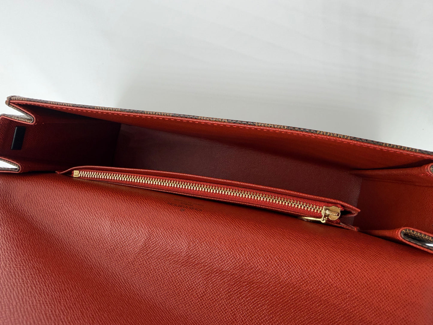 LV Damier Ebène Tribeca Bag