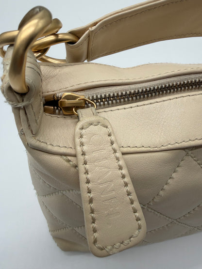 Chanel Vintage Mini Calfskin Wild Stitch Hobo