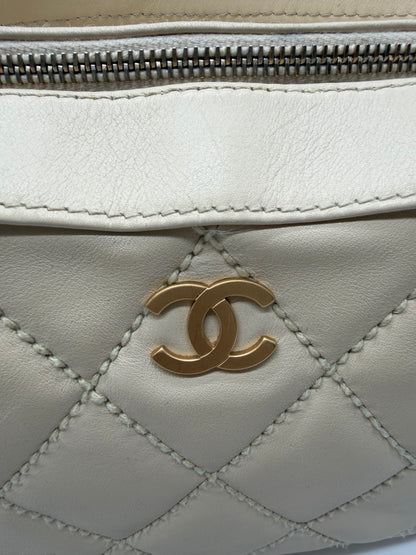 Chanel Vintage Mini Calfskin Wild Stitch Hobo