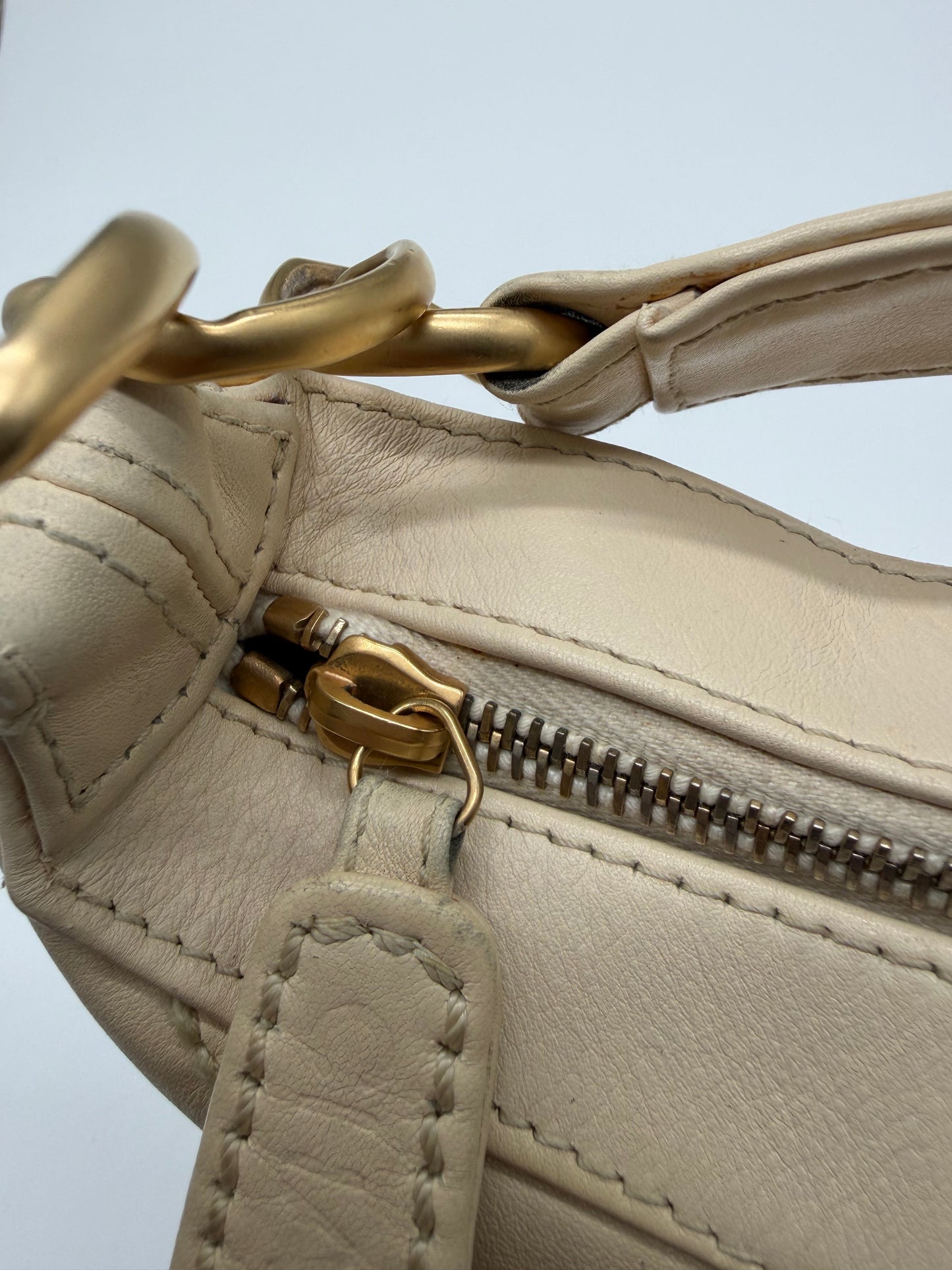 Chanel Vintage Mini Calfskin Wild Stitch Hobo