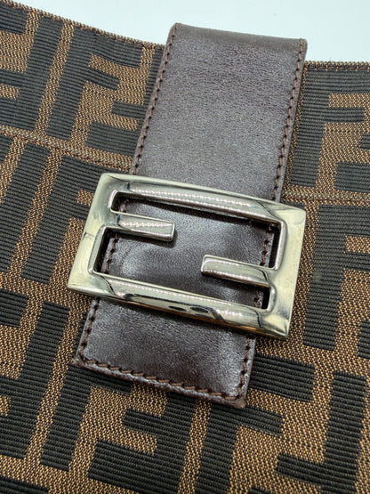 Vintage Fendi Zucca Shoulder Bag