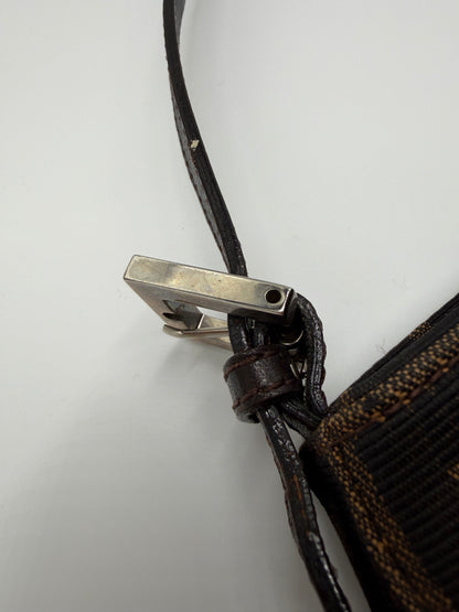 Vintage Fendi Zucca Shoulder Bag