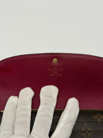 LV Monogram Emilie Wallet