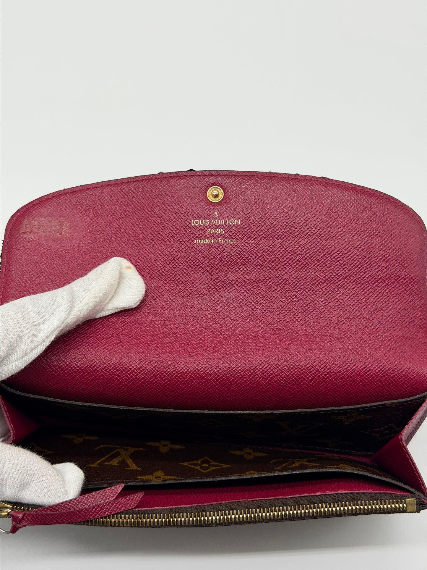 LV Monogram Emilie Wallet