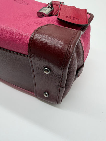 Loewe Amazona 28 Two-Tone Leather Satchel