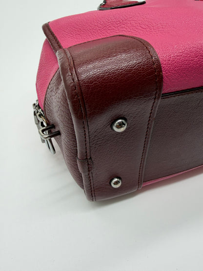 Loewe Amazona 28 Two-Tone Leather Satchel