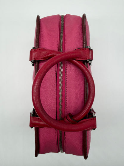 Loewe Amazona 28 Two-Tone Leather Satchel