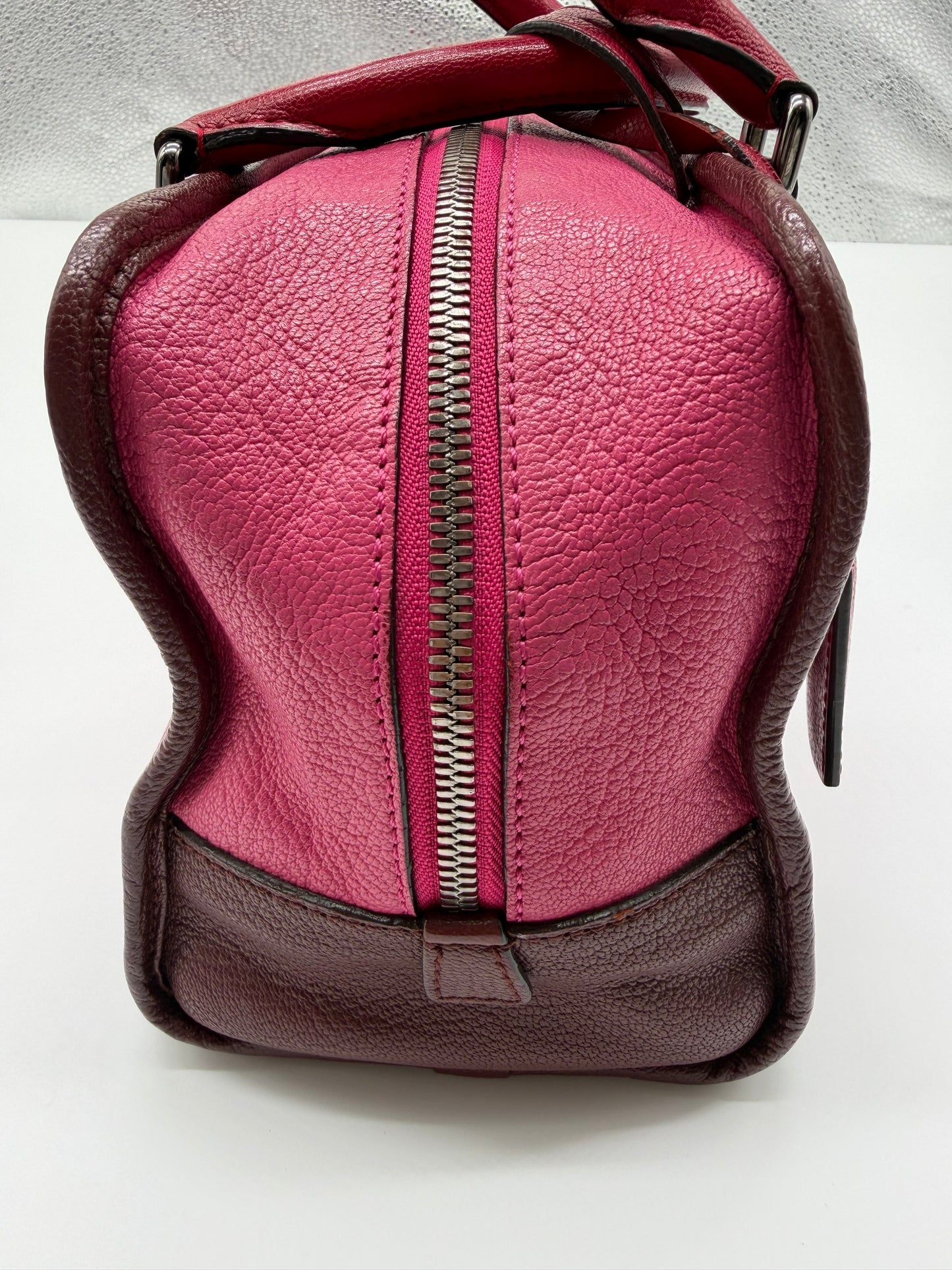 Loewe Amazona 28 Two-Tone Leather Satchel