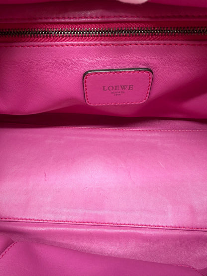 Loewe Amazona 28 Two-Tone Leather Satchel