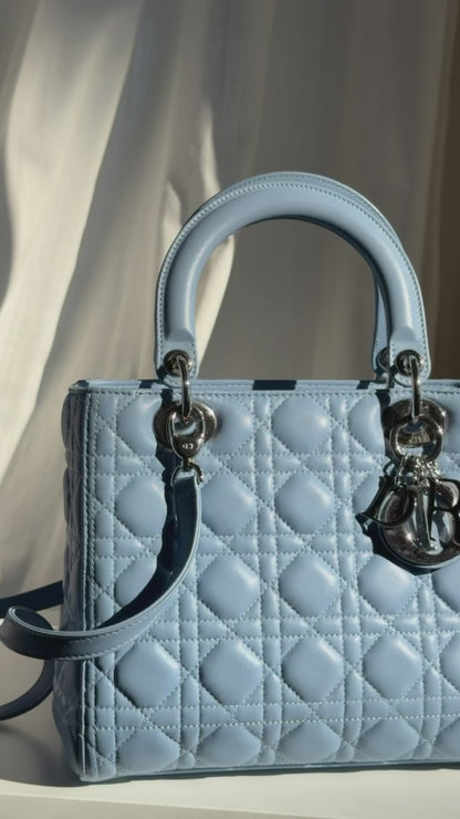 Christian Dior Baby Blue Lady Dior