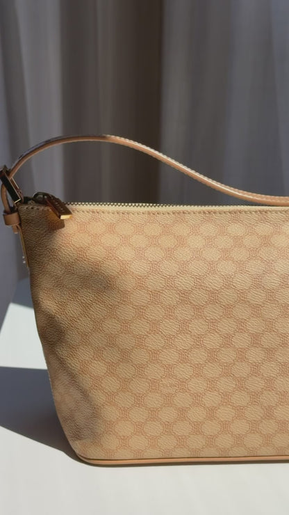 Vintage Celine Macadam Shoulder Bag