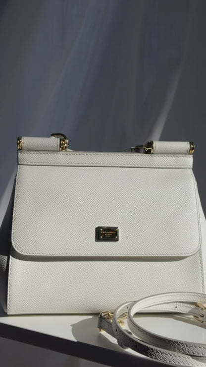 Dolce & Gabbana White Sicily Small