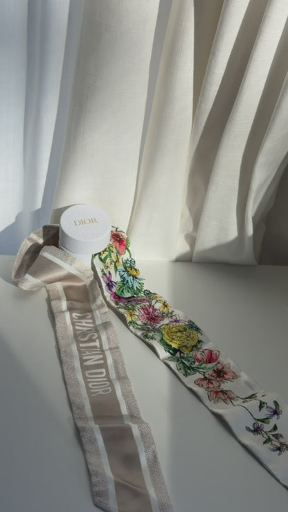 Christian Dior Floral Mitzah