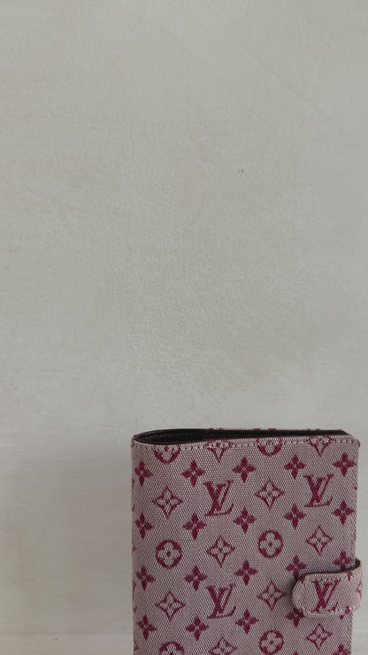 Vintage LV Mini Lin Agenda/ Passport Holder
